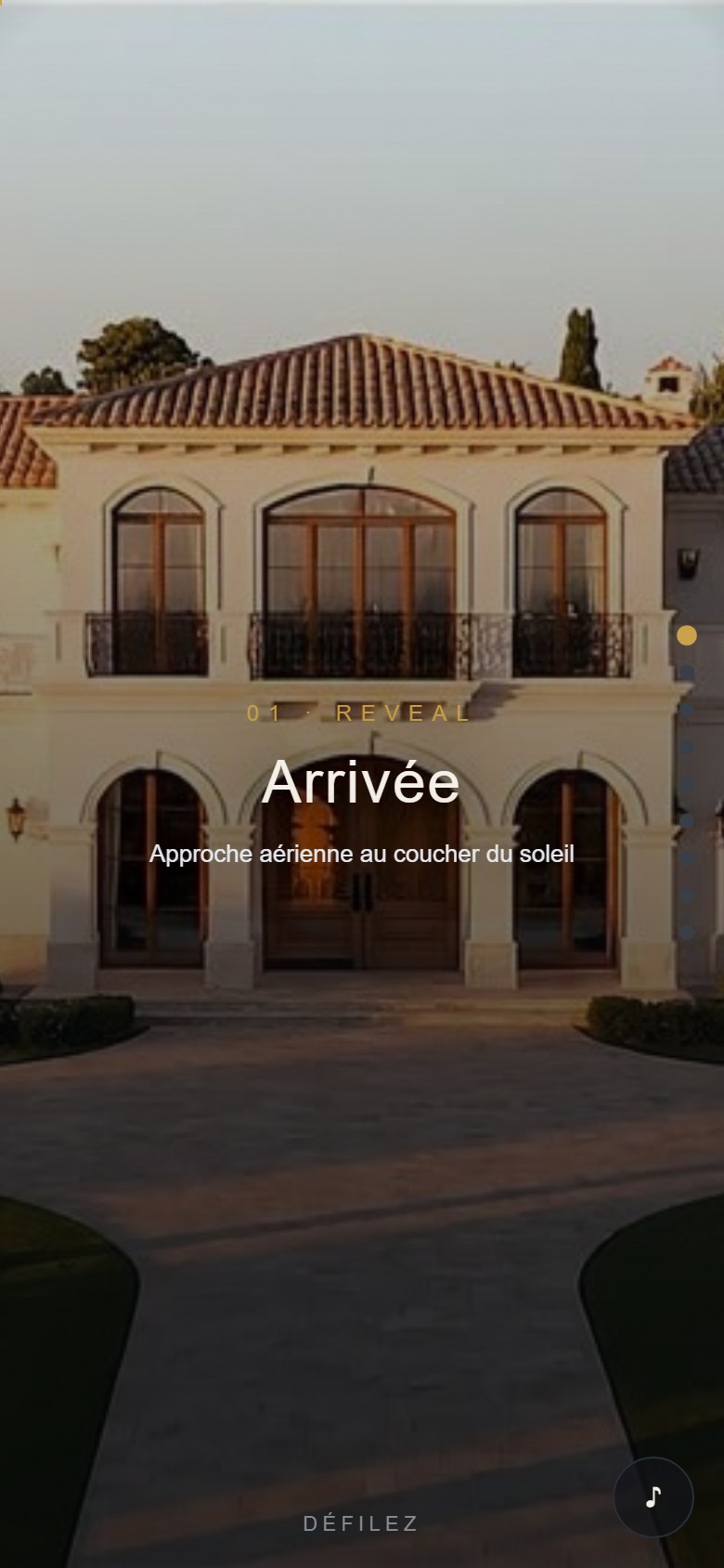 Le m&ecirc;me site sur un t&eacute;l&eacute;phone