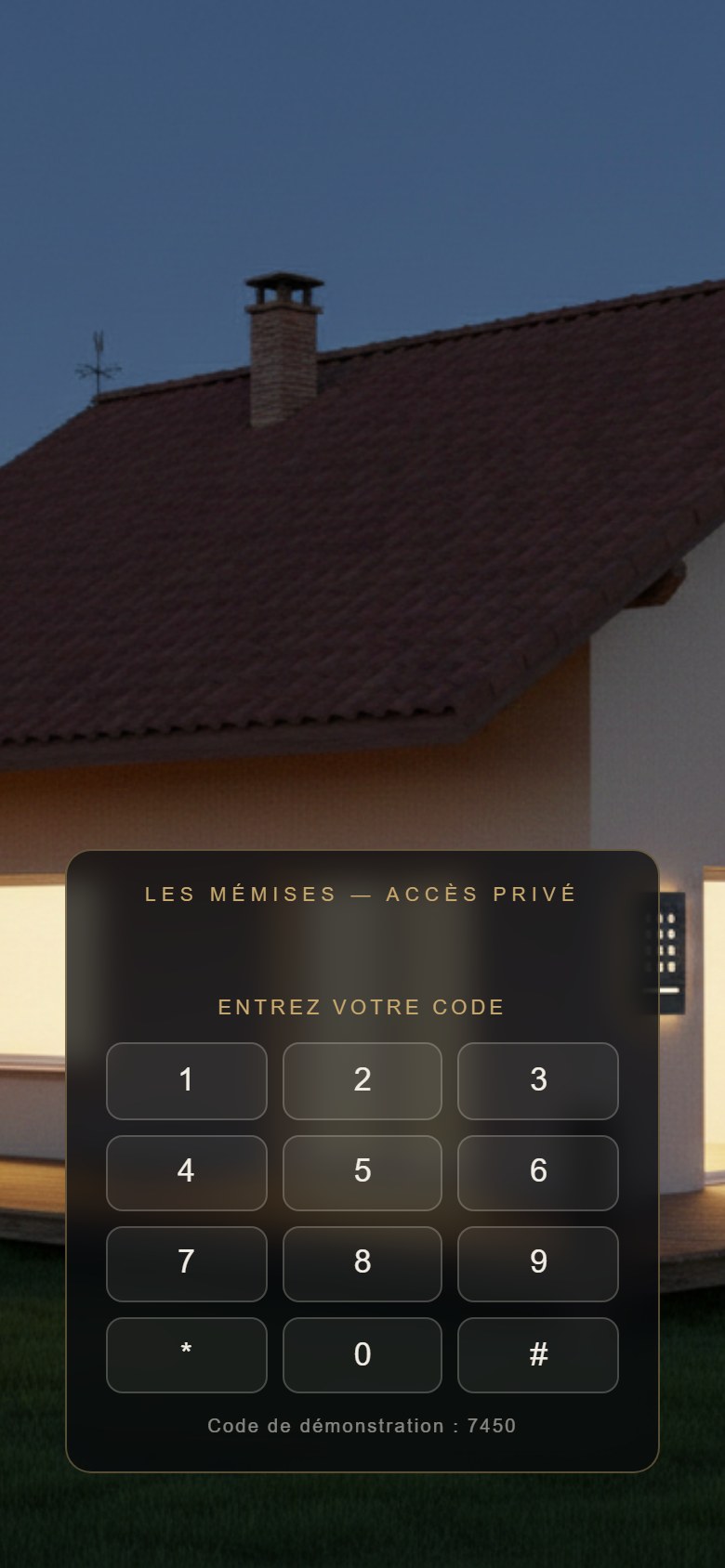 Le m&ecirc;me site sur un t&eacute;l&eacute;phone